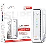 ARRIS SURFboard SB6190 DOCSIS 3.0 Cable Modem, Approved for Cox, Spectrum, Xfinity & others (White)