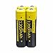 New Fast Lithium Battery 16430 18650 14500 Charger with 3.7V 18650 Li-ion Rechargeable Batteries, 4 Pack - High Protective Real 1200mAH Batteries