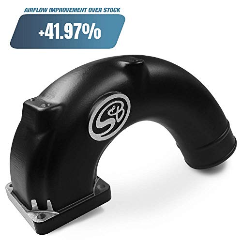 S&B Filters 76-1004-1 Intake Elbow for 2003-2007 Dodge Ram 2500 3500 5.9L Diesel