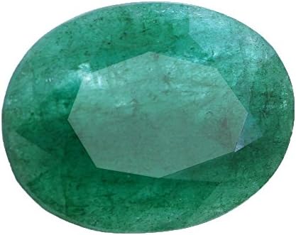 skyjewels 19.00 Ct Certified Natural Green Emerald Panna Gemstone