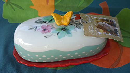 The pioneer woman -flea market- two piece floral butter dish