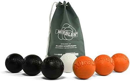 Murbles Game Standard Set; Black &amp; Orange