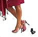 Flash on Heels Heel Protectors 2 Pairs Black Size 1 2