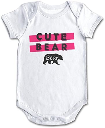 Bear Animal Cute Bear Cool Design Baby Girl Boy Outfit