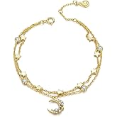 WOSTU 925 Sterling Silver Dog Cat Paw Prints Bracelets Cat Dachshund Dog Adjustable Bracelets for Women Dog Mom Pet Lover Gifts Jewelry