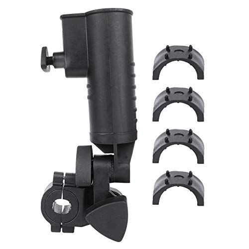RiToEasysports Golf Trolley Umbrella Holder Adjustable Golf Umbrella Bracket Mount for Golf Cart, Bike, Baby Stroller, Fishing Beach Chair,Wheelchair Leisure Sport