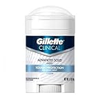 Gillette Clinical Strength Anti-Perspirant Deodorant Advanced Solid All Day Fresh 1.70 oz (Pack of 12)