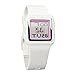Casio Digital Poptone White Resin Grey Dial Women's watch #LDF20-7AV