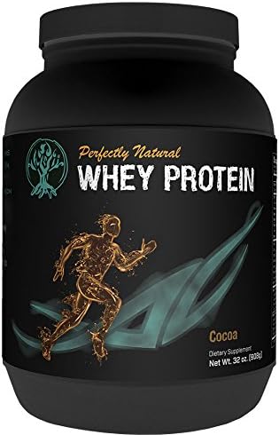 Perfectly Natural Performance Grass Fed Whey Protein Powder - 2lb - Preservative Free, Non-GMO, Gluten Free