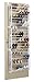 Whitmor Over The Door Shoe Rack, 36 Pair, White