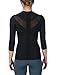 IntelliSkin Women's Foundation Recovery Zip - Athletic Zip Up Posture Correcting Shirt - Instant Posture Correction with PostureCue Technology (Small)