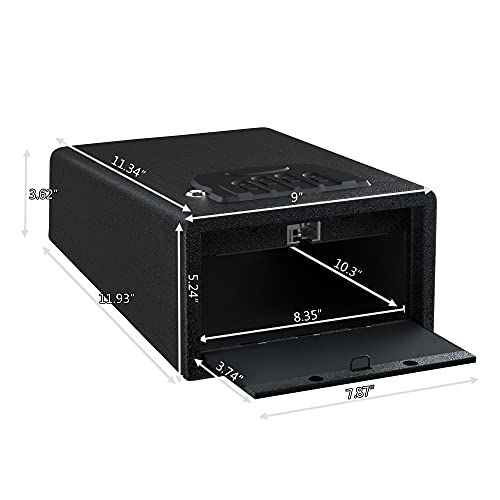 Jolitac Electronic Handgun Safe Quick Access Pistol Safe Box (0.34