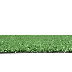 Ottomanson Waterproof Solid Grass Design