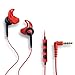 Newest Cool In-ear Brace Sport Headset Headphone with Mic Volume Control for Iphone4 5s Ipad Mp3 and Most Cell Phones