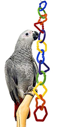 Bonka Bird Toys 1403 Long Geo Chain Medium Bird Toy