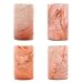 Himalayan Pink Salt Shot Glasses, 1.5 Ounce - Set of 4, All-Natural Pink Sea Salt-Tequila Shot Glass Set by Low Country Home & Kitchen