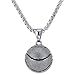 LIYALI Boy Basketball Necklace Basketball Pendant Necklace Stainless Steel Necklace Sports Necklace