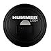 Boomerang Hummer H2 (05-10) - MasterSeries Hard Tire Cover - (Painted Plastic Face & Polished Stainless Steel Ring) - Hummer H2 Logo - Black