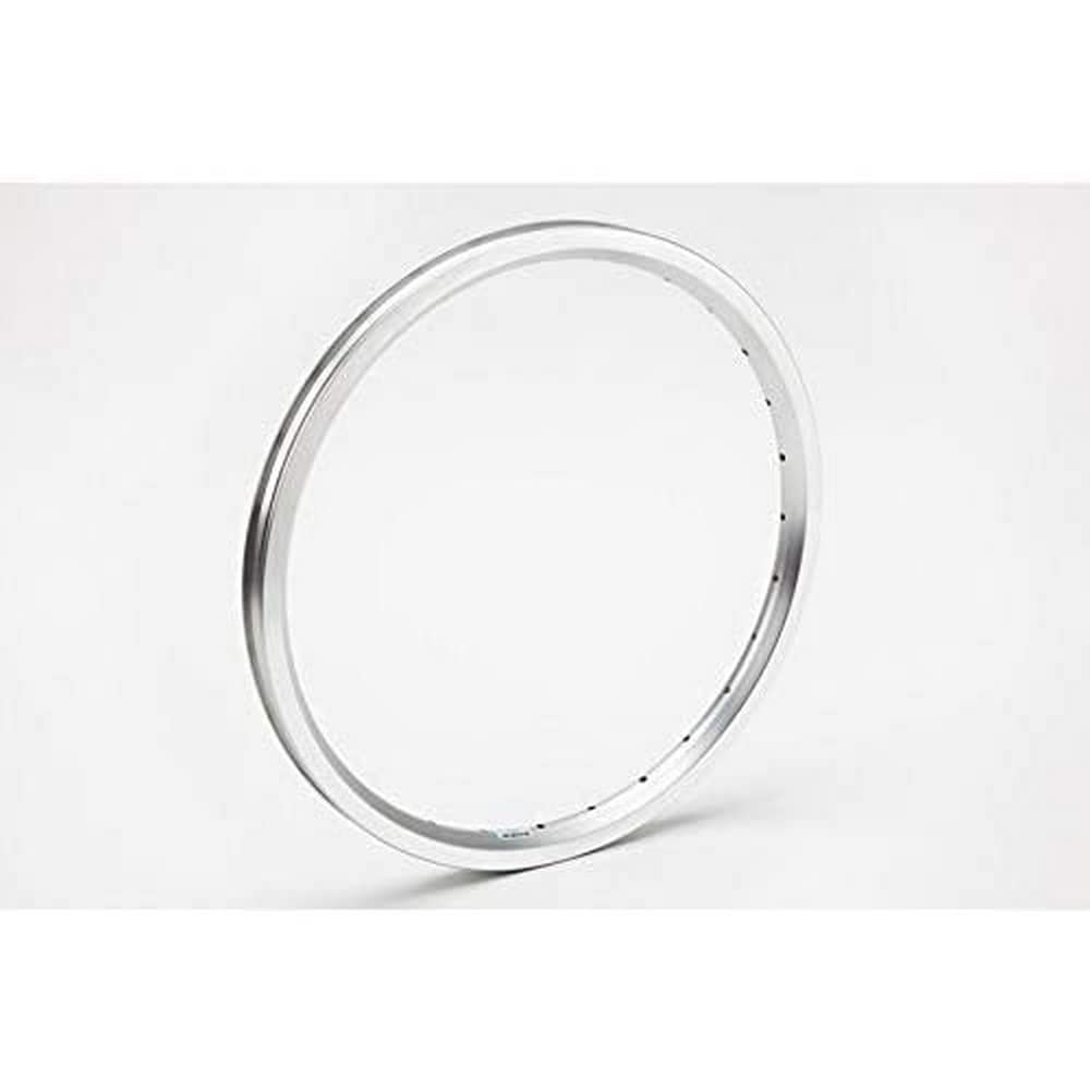 Brompton 16 x 1 3/8" double wall straight drilled wheel rim, 28 hole