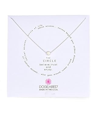 Circle Sterling Silver Necklace
