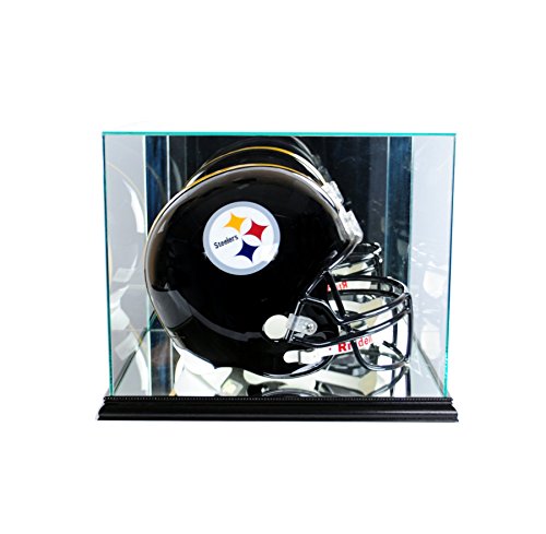 Perfect Cases UV Glass Football Helmet Display Case with Mirro