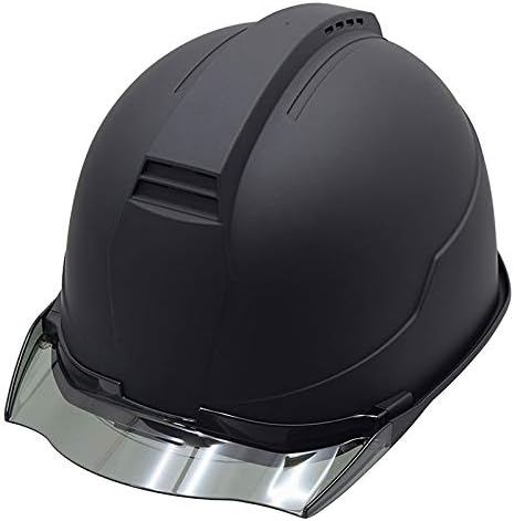 Amazon Co Jp 飛来落下墜落保護用ヘルメット ブラック Ss22fsv つや消しマット塗装 サイズ60cm 530g 工事 おしゃれ 進和 T儀d Diy 工具 ガーデン