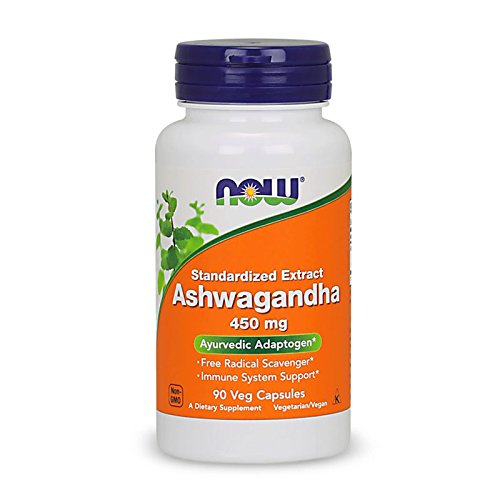 NOW Ashwagandha Extract 450 mg,90 Veg Capsules