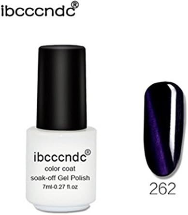 KPshop 3D cat eye coat series UV absorption Gel Nail Polish gradient 6 color (F)