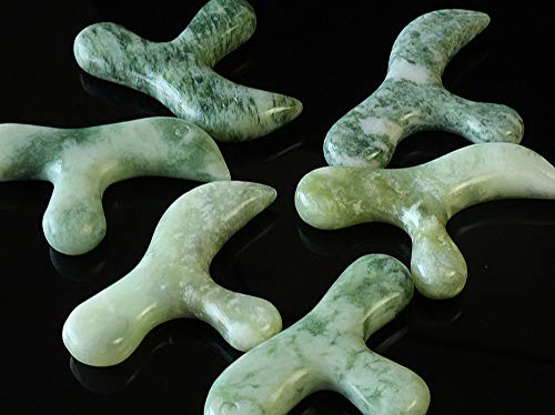 Jade Stone Trigger Point Massage Tool-Deep Tissue Massage- Reflexology Acupressure Massage Tools for Full Body Relaxing… - Image 7