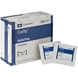 Covidien Curity Alcohol Prep, Sterile, Medium 2-Ply, 200-Count (Pack of 20)