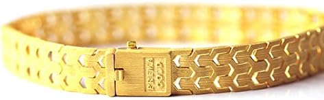 Amazon Primagold プリマゴールド 24金メンズジュエリー 純金ブレスレット 24k 純金 K24ygメンズ 男性用 イエローゴールド ブレスレット 通販