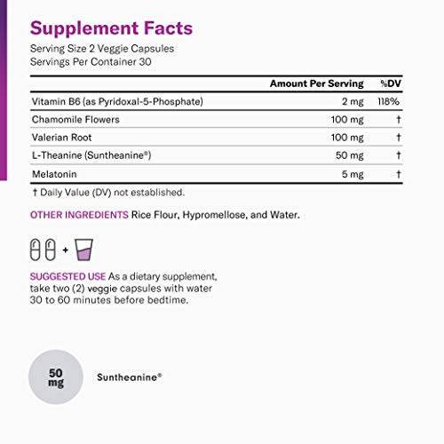 Natural Effective Sleep Aid for Adults Supports Deep Refreshing REM