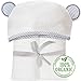 Organic Bamboo Hooded Baby Towel - Soft, Hooded Bath Towels with Ears for Babies, Toddlers - Large Baby Towel Perfect Baby Shower Gift for Boys and Girls by San Francisco Baby primary
