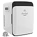 Cooluli CMF15LW Mini Fridge Electric Cooler and Warmer AC/DC Portable Thermoelectric System, Compact Refrigerator, 15 Liter/18 Cans, white