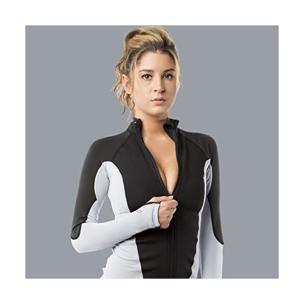 New-Womens-LavaCore-Elite-Stand-Up-Paddleboard-SUP-Jacket-Grey-Size-X-Small-for-Scuba-Diving-Surfing-Kayaking-Rafting-Paddling