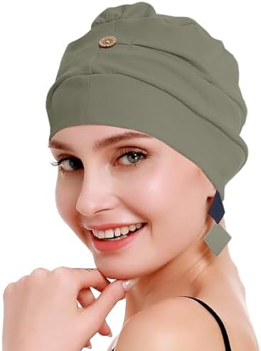 Accesorio Quimioterapia Turbantes Para Mujer Turbante De Bambú Para Pérdida De Cabello - Cómodo Y Elegante Gorro Mujer Turbante Orgánico Transpirable