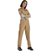 Classic Ghostbusters Jumpsuit with Belt - 1 Set, Perfect for Halloween