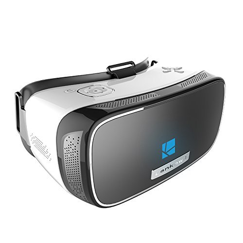 Lenkewi-V2 RK3288 A17 Smart 3D VR Headset All in One VR Headsets, Android 5.1 system HD screen 360 Viewing,Support Wifi 2.4G Bluetooth 2G/16GB T-Flash Card