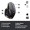 Logitech-MX-Master-Wireless-Mouse-Bluetooth-or-24-GHz-with-USB-Unifying-Mini-Receiver-1000-DPI-Any-Surface-Laser-Tracking-5-Buttons-Amazon-version-PC-Mac-Laptop-Graphite-Black Logitech MX Master Wireless Mouse, Bluetooth or 2.4 GHz with USB Unifying Mini-Receiver, 1000 DPI Any Surface Laser…