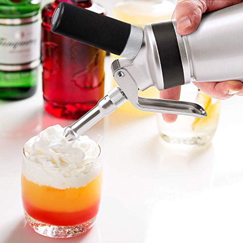 ZOEMO Profesional Whipped Cream Dispenser Ugraded Full Metal Cream