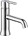 Delta Faucet Trinsic Single Hole Bathroom Faucet, Single Handle Bathroom Faucet Chrome, Bathroom Sink Faucet, Metal Drain Assembly, Chrome 559LF-MPU