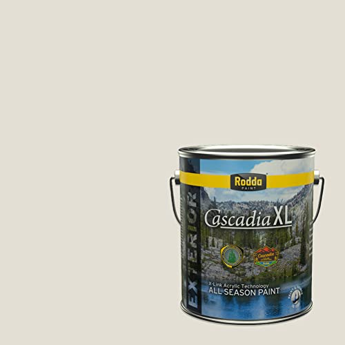 Rodda Paint CASCADIA XL Exterior Satin Paint & Primer in One, 1-Gallon, Italian…