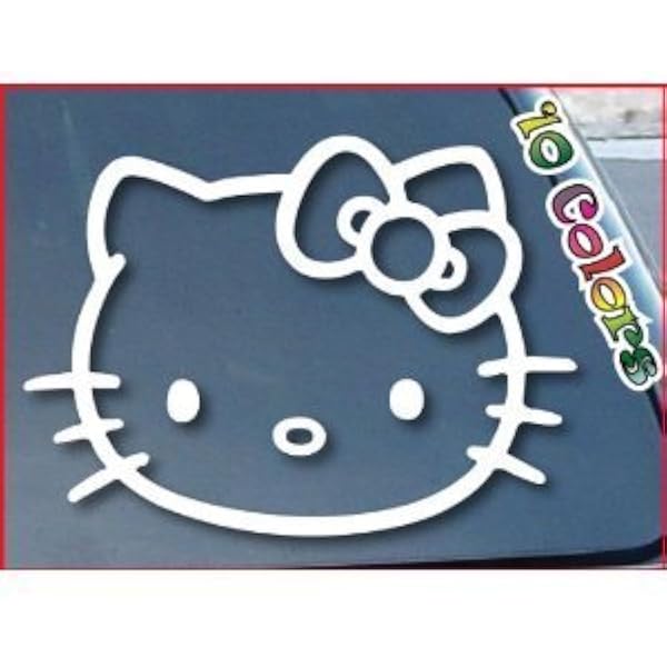 Hello Kitty Vinyl Sticker Car Truck Window Decal Laptop Different Sizes