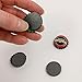 Magnets for Crafts - 100 Premium 1 inch Round Strong Magnet – 25mm x 4mm - Great for Creating Fridge Art and Other Magnetic Craft Projects