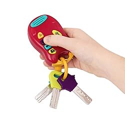 Battat – Toy Keys Set – 3 Keys & Remote With 4