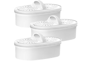 Replacement for All Waterdrop® Pitcher and Dispenser Filtration System, Fits Waterdrop® WD-PF-01A Plus, Reduces PFOA/PFOS, Chlorine, Last Up to 3 Months or 200 Gallons (Pack of 3), Maxblue
