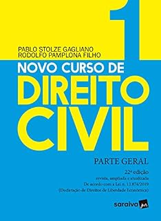 Livro Novo Curso de Direito Civil Vol 1 - Parte Geral - 22ª Ed. 2020
