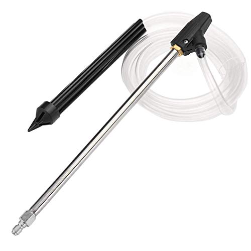 COPYLOVE Sand Wet Blasting Washer, High Pressure Washer Accessories Sandblasting Device Kit 1/4 High Pressure Accessories Easy to Carry and Use - Thumbnail 2