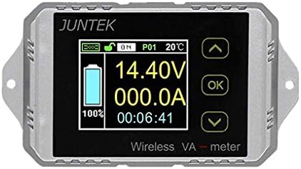 Pegcdu Dc 120V 300A Meter Wireless Voltage Current kwh Watt Power Meter Battery Capacity Tester Solar Car Monitoring Module