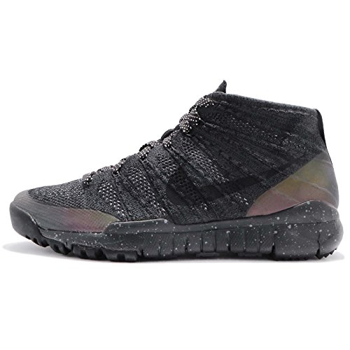 nike flyknit trainer chukka fsb black